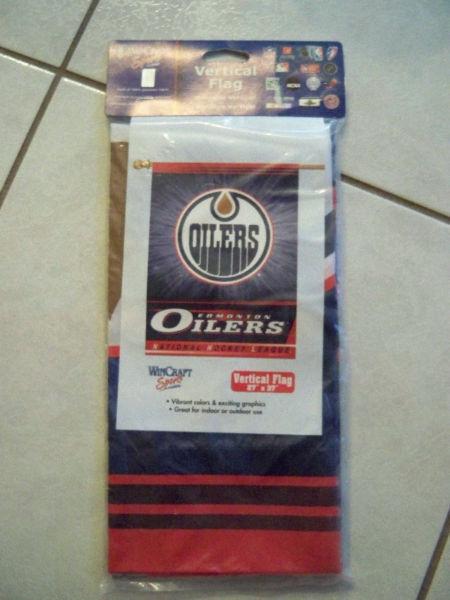 OILERS FLAG----NEW--