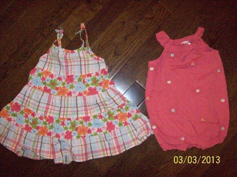 Gymboree Hula Baby Dress & Romper, Girls 3-6 months