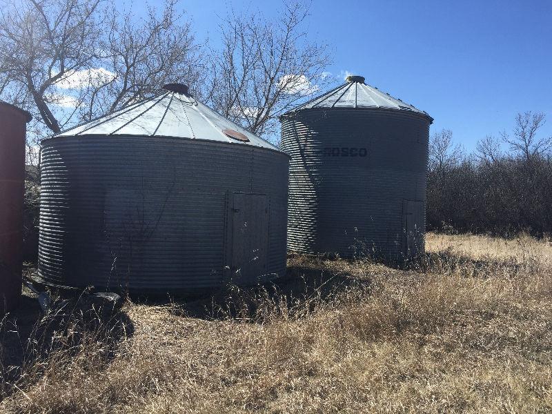 Grain bins