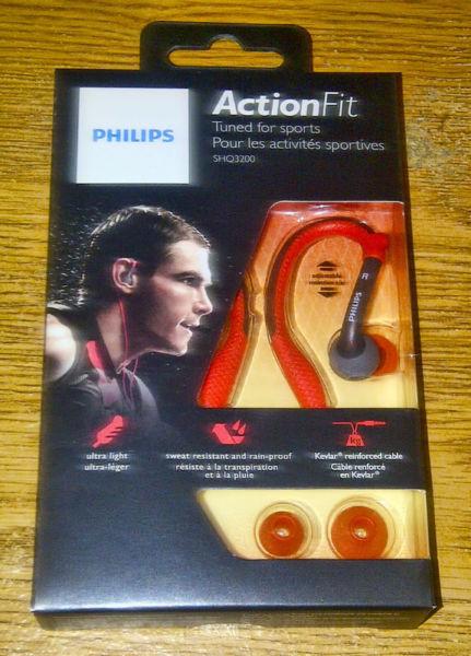 Écouteurs Philips ActionFit pour les activités sportives - Neuf