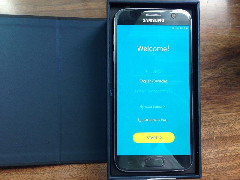 Brand New - Samsung S7 - Unlocked - Black -32 GB