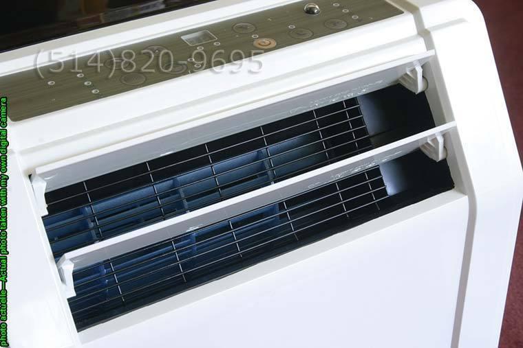 PORTABLE 8000 BTU AIR CONDITIONER climatiseur portatif AC 17°C