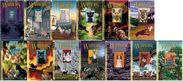 Warriors Manga Series - Erin Hunter