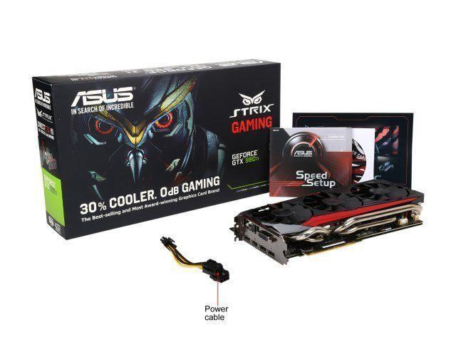 NEUF ASUS GTX 980TI GAMING 6GB STRIX *PROMOTION