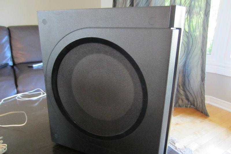 Panasonic Home Theater speakers/250w Subwoofer.514-996-9207