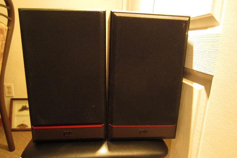 PSB 30M Bookshelf Speakers,great sound,subs recently refoamed