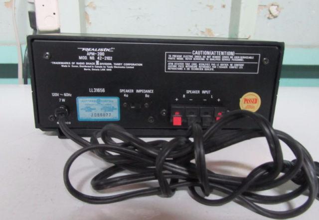 Power meter REALISTIC APM-200