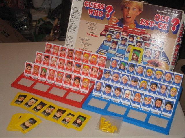 Qui Est-ce? / Guess Who? - Milton Bradley 1979