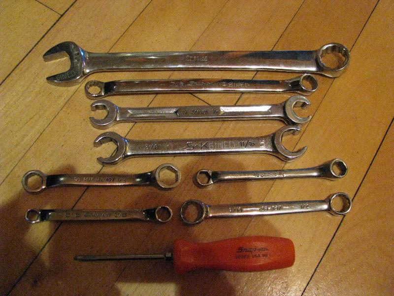 Snap-On/Gray/SK/Armstrong Tournevis + Clée