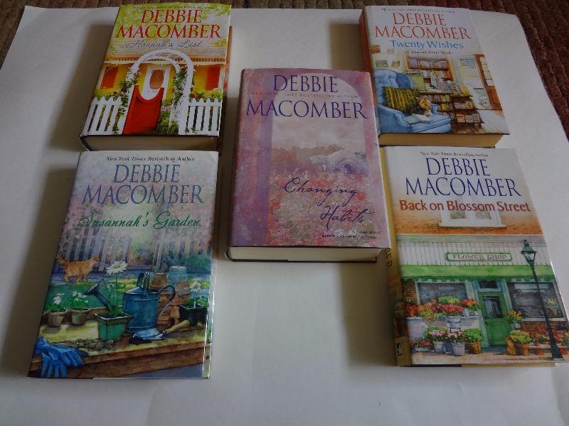 Debbie Macomber Book Collection for Sale 25$ (5 Hardcover Books