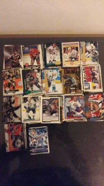 Mix de hockey cards