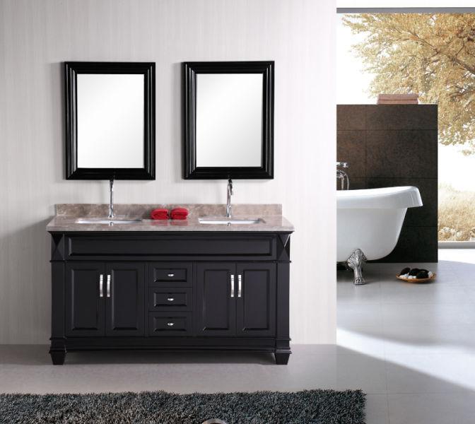 MEUBLE LAVABO DOUBLE AVEC MIRROIR