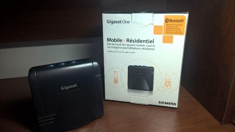 Gigaset One Connects your Cell Phone to Home Phone Bluetooth