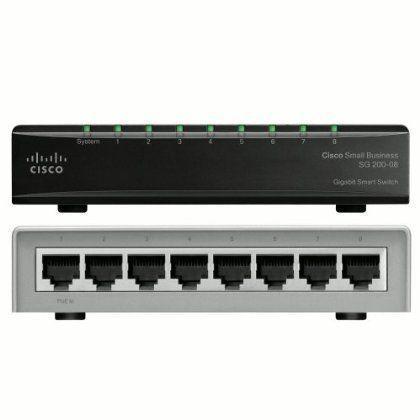 CISCO SMALL BUSINESS 200 SLM2008T-NA SMART SG200-08 GIGABIT