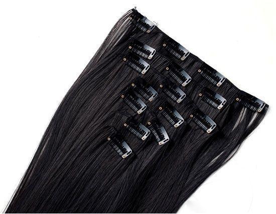 Clip in hair extension/Extensions cheveux Clips 100% Naturel