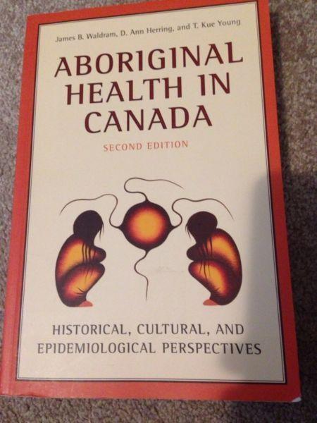 Aboriginal health in Canada textbook