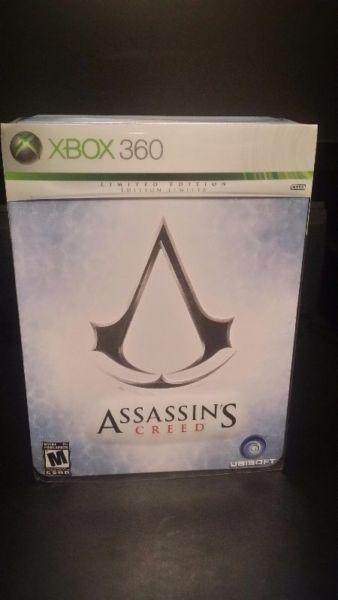 Assassin's creed limited edition NEW xbox 360