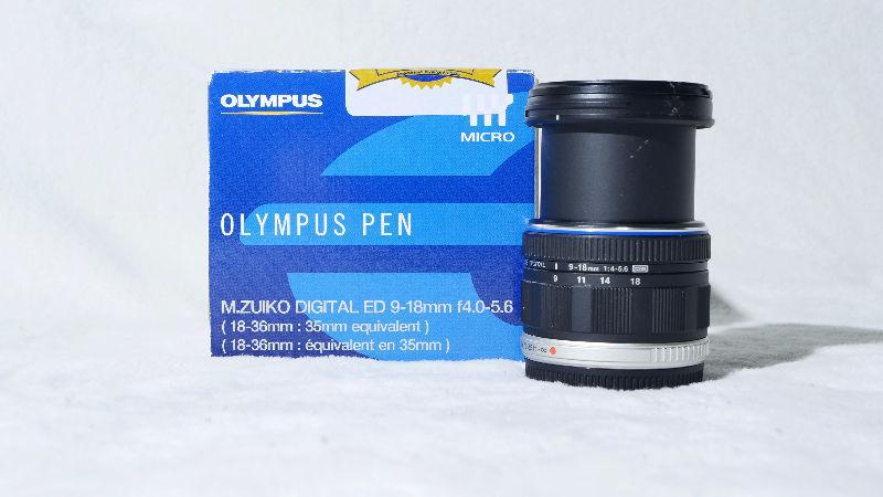 Olympus M.ZUIKO 9-18mm f/4-5.6 for MFT