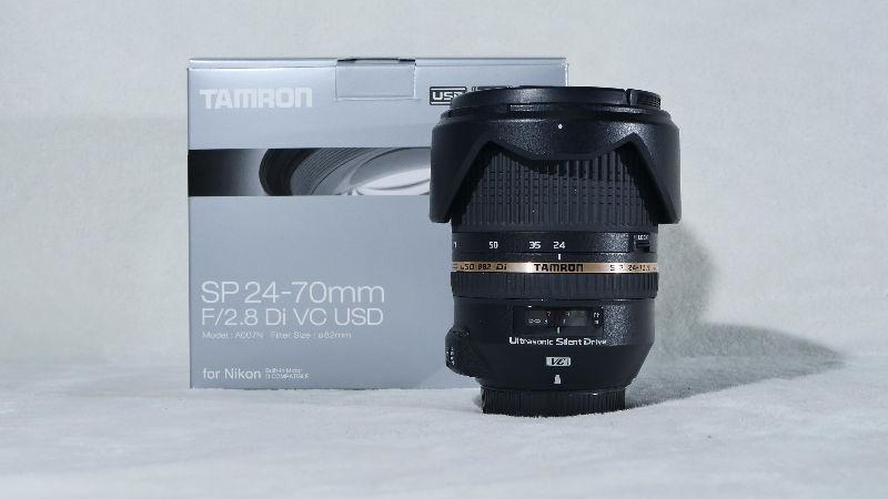 Tamron 24-70/2.8 VC for Nikon - Only 8 months old