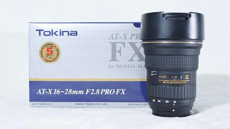 Tokina 16-28 f/2.8 FX Super-Wide Zoom for Nikon