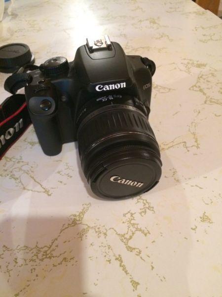 Canon EOS rebel xs camera with 18-55mm lens