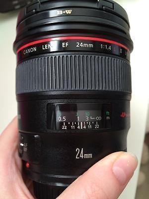 REDUCED: Canon EF 24mm f/1.4