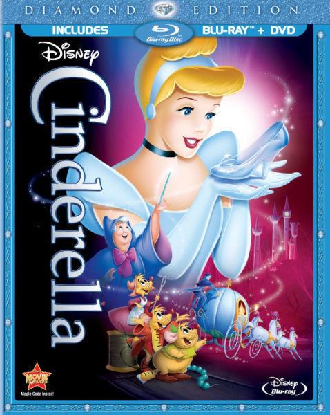 Cinderella Diamond Edition Blu Ray/DVD Combo