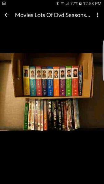 Lots Of Dvd Seasons & Box Sets