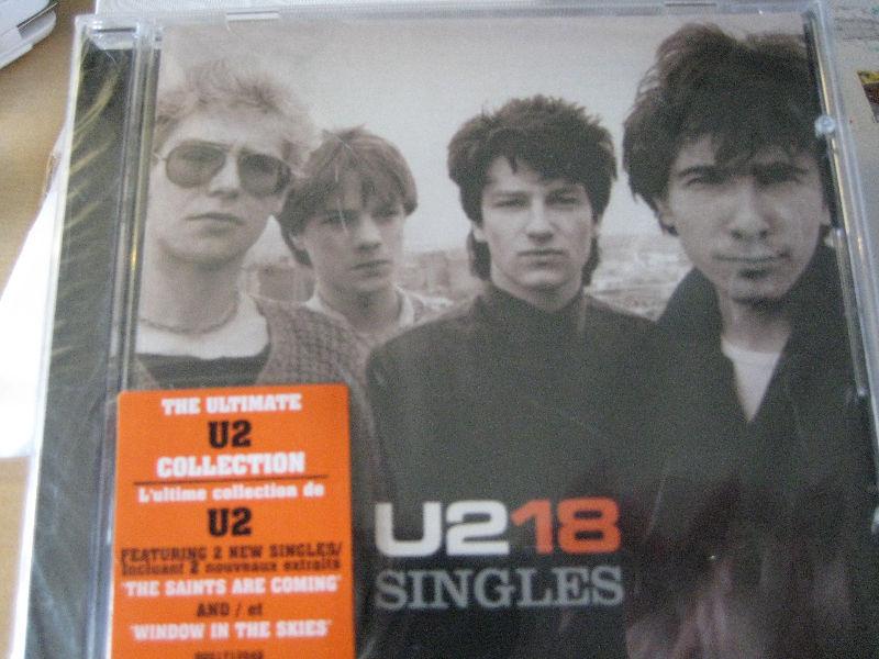 U2 cd, singles