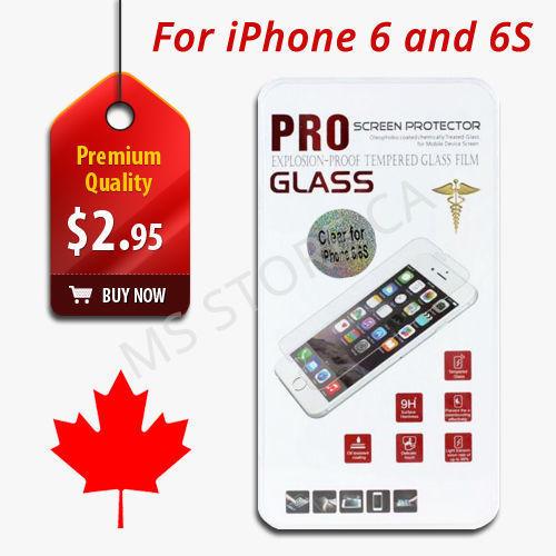 Premium Screen Protector Tempered Glass for iPhone 6 iPhone 6S