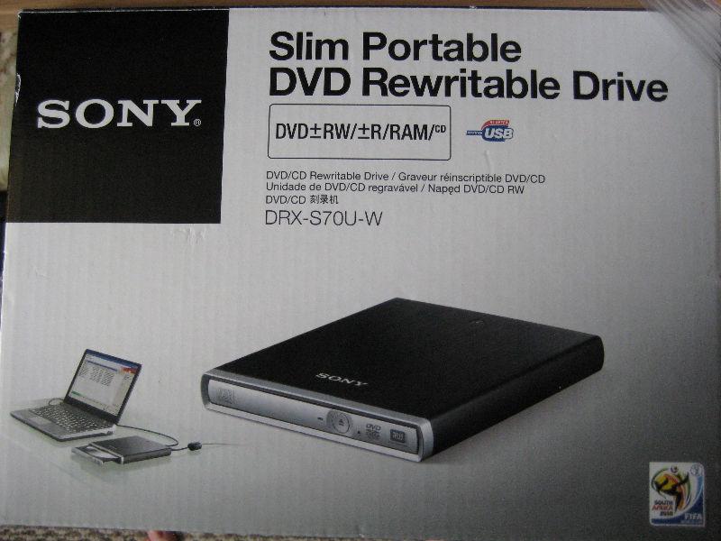 Sony CD/DVD rewritable drive