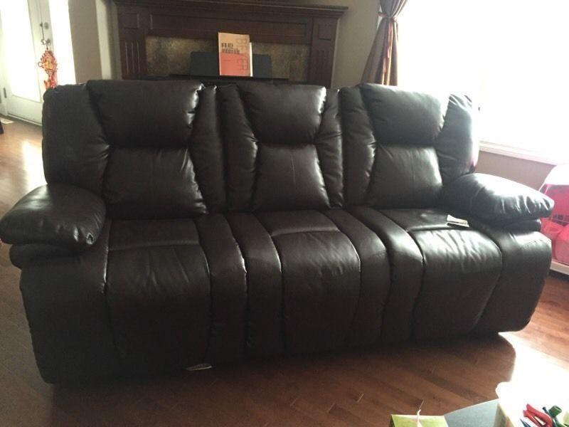 FINAL SALE for the nice leather sofa