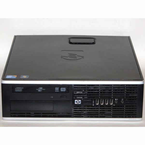 HP Compaq 8000 Elite SFF Desktop PC Core2 Quad 6GB RAM 500GB HDD