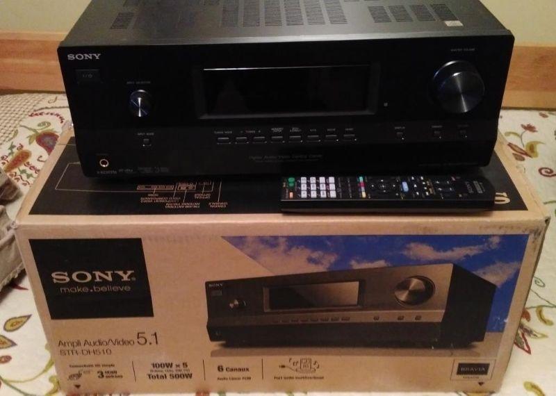 FOR SALE: SONY 5x100 WATT AMP RECEIVER WITH REMOTE