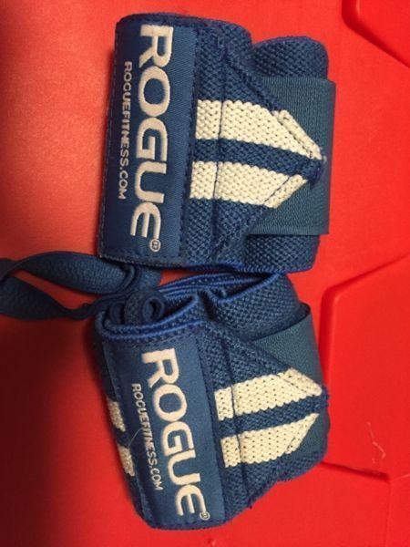 Rogue fitness gym wrist support straps