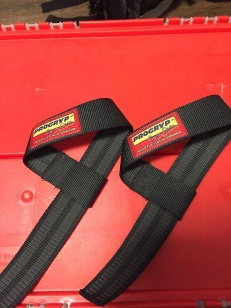 Weight lifting grip straps