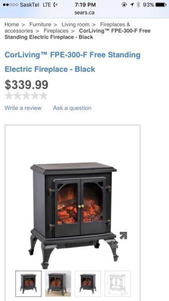 BRAND NEW PORTABLE ELECTRIC FIREPLACE