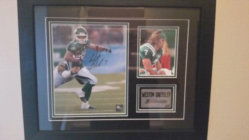 Weston Dressier Signed and Framed Picture Great for Saskatchewa