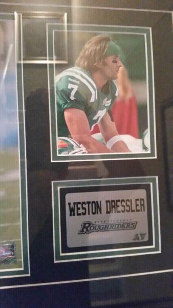 Weston Dressier Signed and Framed Picture Great for Saskatchewa