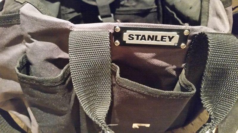 Large Stanley Tool Bag with Tons of Wrenches Bag was 35 plus ta