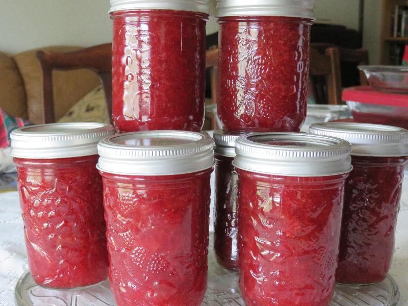 Fresh Strawberry Rhubarb jam