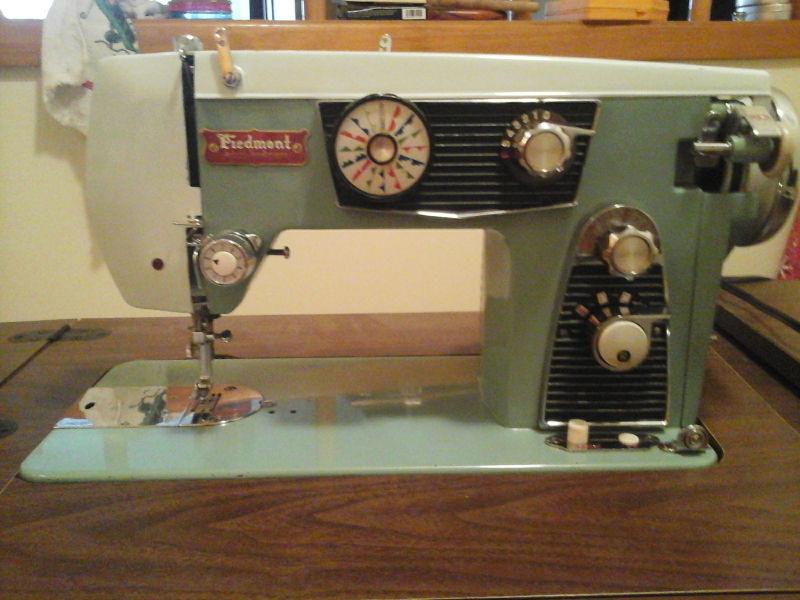 vintage piedmont sewing machine