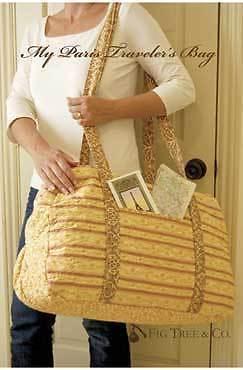 Pattern - Traveler's Bag Pattern by Fig Tree & Co