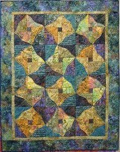 TWILIGHT QUILT PATTERN & Non-Slip Ruler (Optional)