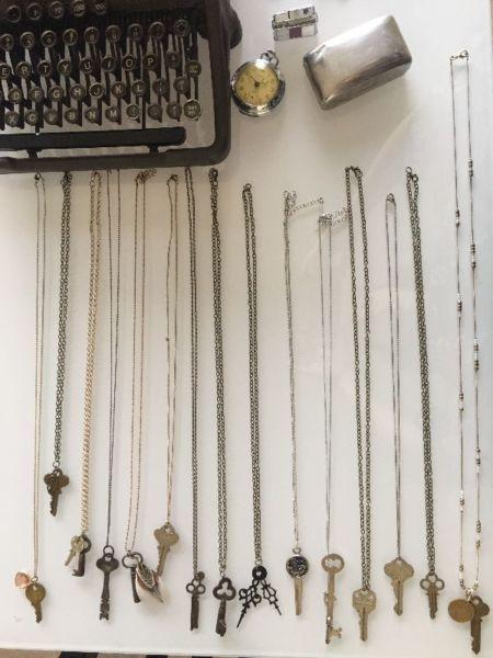 Vintage Key Necklaces $15 each