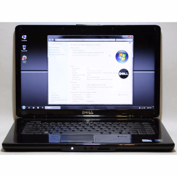 Dell inspiron 1545 Laptop Dual-Core WiFi 2GB RAM 60GB HDD 15.6