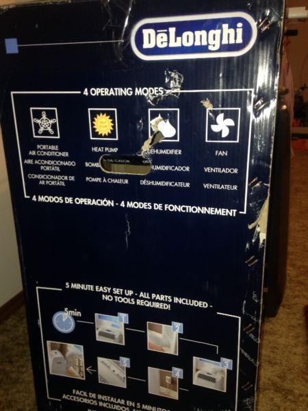 DeLongi Portable Air Conditioner 13,000 BTU