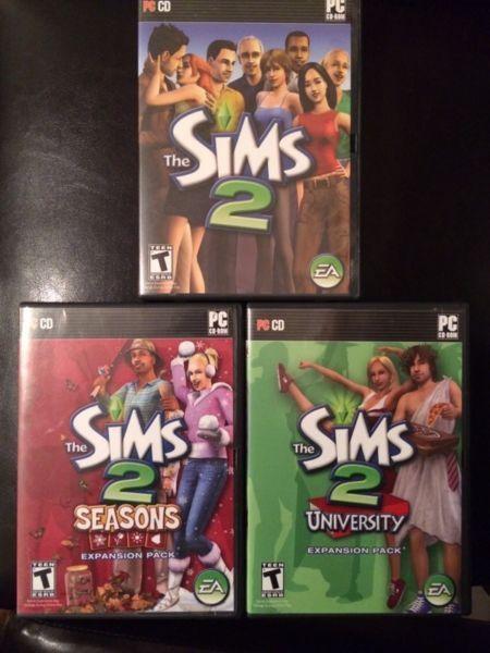 The Sims 2 w/ Expansion Packs (PC)