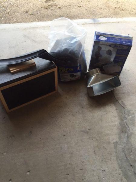 Air King bathroom fan& air duct insulation