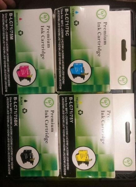 Refill Ink Cartridges For Brothers LC-71 & LC-75 Printers